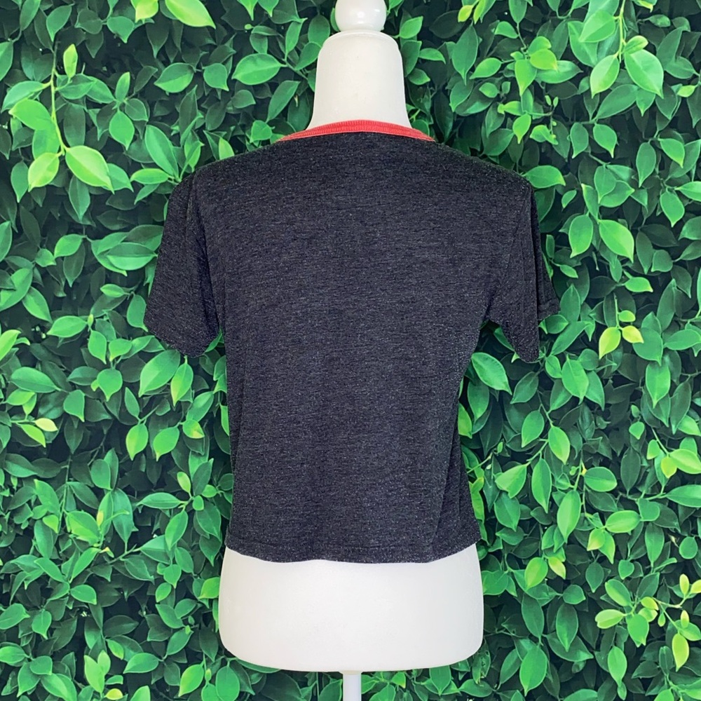 TOMMY HILFIGER SPORT MID-CROP GRAPHIC SHIRT · SIZE S (PETITE) - Picture 3 of 6
